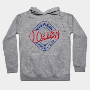 Defunct Visalia Oaks Minor League Baseball 1991 Hoodie